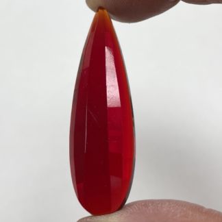 Teardrop Faceted Jewel-FD5015-10 Red