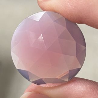Faceted 30mm Round Jewel FR30-17 Pink Opal