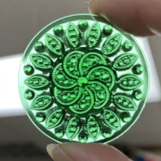 Textured 35mm Jewel JE35-03 Green