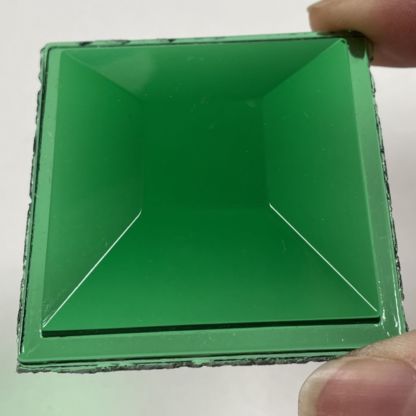 Square 50mm Jewel -Green QST50-03 - Image 3