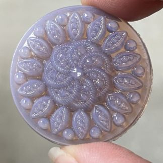 Textured 35mm Jewel JE35-OP16 Opal Amethyst