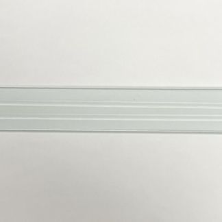 D#118 Rectangle Bevel Glass 1 1/2"  x 11 1/8"