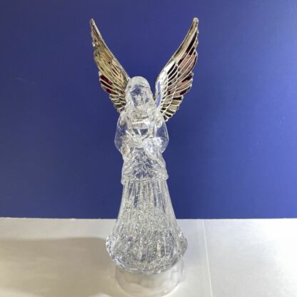 Lighted LED Shimmer Angel-8990A Dove - Image 3