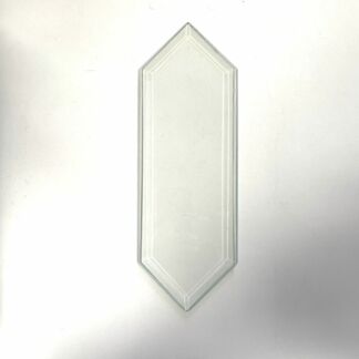 Clear 12 9/16" Double House Bevel - #8002