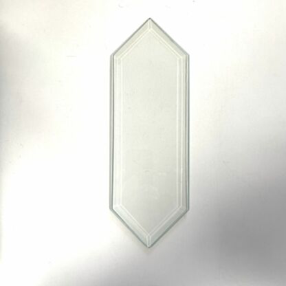 Clear 12 9/16" Double House Bevel - #8002