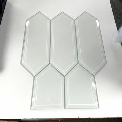 Clear 12 9/16" Double House Bevel - #8002 - Image 2