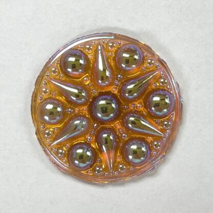 Dichroic Jewel BC42-02 Amber 42mm Fancy Round - Image 2