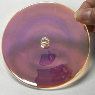 Dichroic Handblown Rondel CM100-01 - 100mm (4")