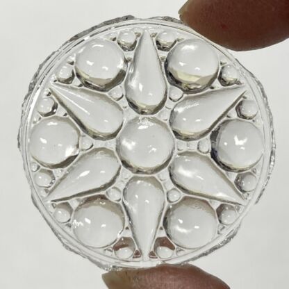 Fancy 42mm Round Jewel CN42-01 Clear - Image 2