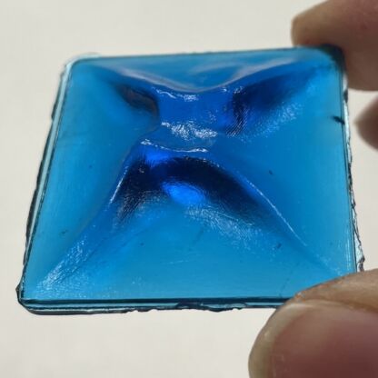 Old World Square 40mm Jewel - CR40-05 Turq. - Image 2