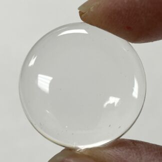 Smooth 25mm Round Jewel FB25-01 Clear