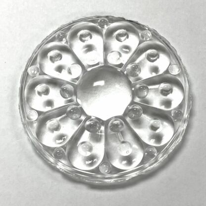 Round Texture 65mm (2 1/2") Jewel- Clear WM65-01 - Image 3