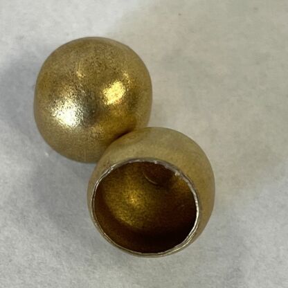 Brass Hollow Ball Box Feet Set of 4 - Image 2