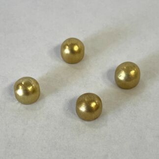 Brass Hollow Ball Box Feet Set of 4