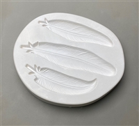 LF228 Large Feather Trio Mold