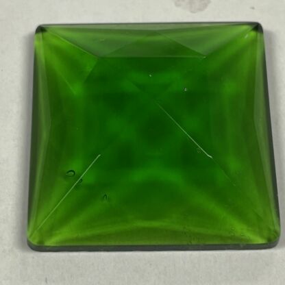 Faceted Square 30mm Jewel - Green FQ30-03 - Image 2