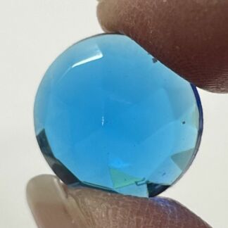 Faceted Round 15mm Jewel FR15-05 Turq