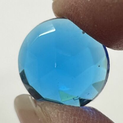 Faceted Round 15mm Jewel FR15-05 Turq