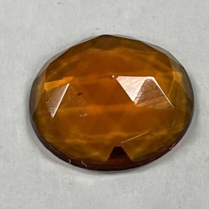 Faceted Round 20mm Jewel FR20-02 Amber - Image 2