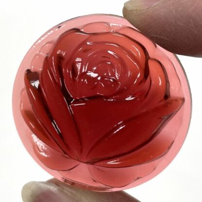 Rose 40mm Jewel FBR40-340 Cranberry Pink - Image 2