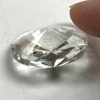 Double Faceted Round 25mm Jewel-Clear D25-01 - Image 2