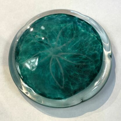 3-D Sand Dollar Glass Rondel -72104T - Image 3