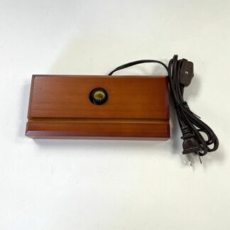 Wood Light Display Fan Base