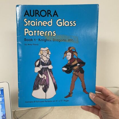 Aurora Stained Glass Patterns-Book 1 Knights & Dragons Store Copy