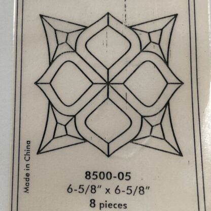 Glass Beveled Clear Cluster - H8500 - Image 2