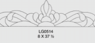 Clear Bevel Glass Cluster  - HLG0514