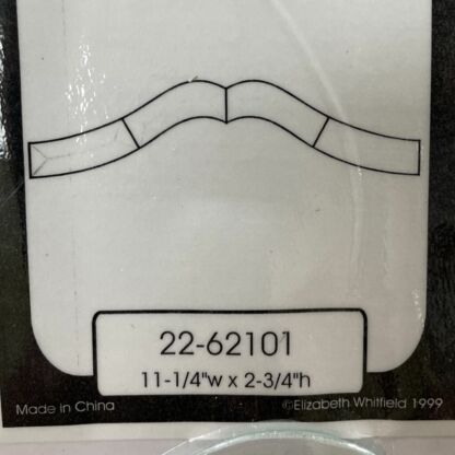 Glass Beveled Clear Cluster - MW2101