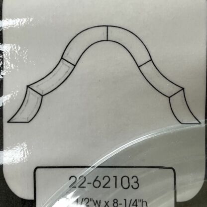 Glass Beveled Clear Cluster - MW2103
