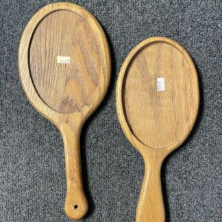 Set of 2 Oak Hand Mirror Kit