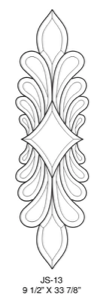 Clear Bevel Glass Cluster  - HJS13