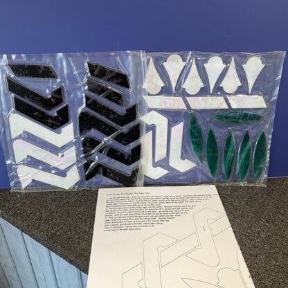 Pre-Cut Glass Kit- Mandarin 1 Stepping Stone Bonus Kit - Image 2