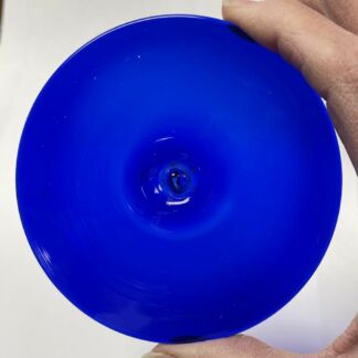 Handblown Glass Rondel 4" Colbalt Blue #4660