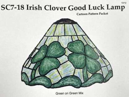 Worden SC7-18 Irish Clover Lamp Pattern