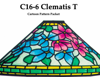 Worden C16-6 Clematis Lamp Pattern