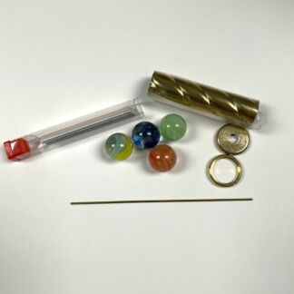 Clarity Little Scope Kaleidoscope  Kit - Brass Reeded