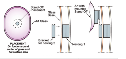 Hang Your Glass-Small Locking 5/8" x 5/8" #201 - Image 2