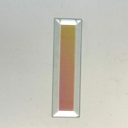 Dichroic Bevel Glass 1 1/2" x 10" Rectangle - Image 2