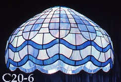 Worden C20-6 Two Border Geometric Lamp Pattern
