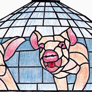 Worden CF18-11 Four Lil' Pigs Lamp Pattern