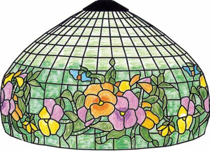 Worden CF18-22 Pansy Lamp Pattern