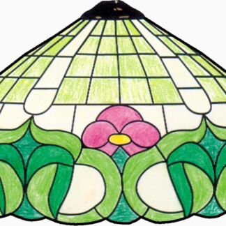 Worden CF18-23 Rococo w/ Flower Lamp Pattern