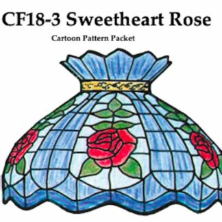 Worden CF18-3 Sweetheart Rose Lamp Pattern