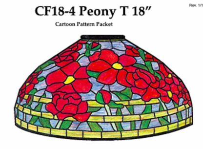 Worden CF18-4 Peony Lamp Pattern