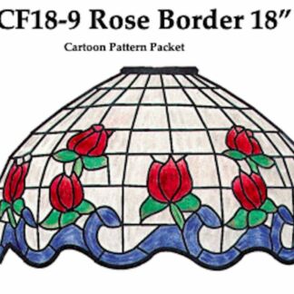 Worden CF18-9 Rose Border Lamp Pattern