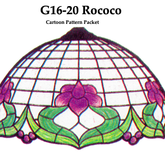 Worden G16-20 Rococo Lamp Pattern
