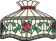 Worden P20-4 Rose Lamp Pattern